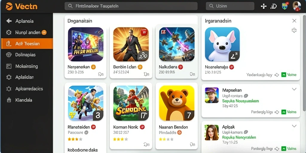 Tampilan awal aplikasi 678LUCK yang menarik.