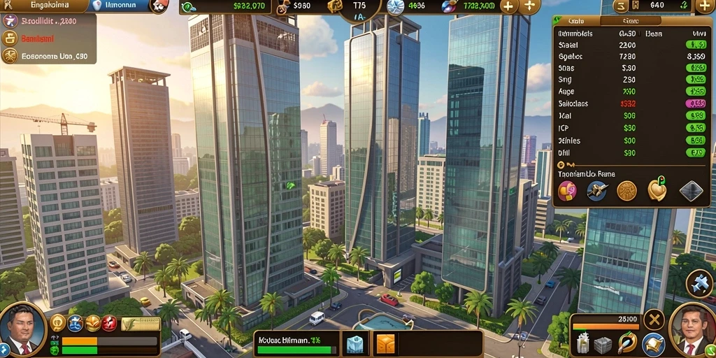 Tampilan antarmuka game yang user-friendly.
