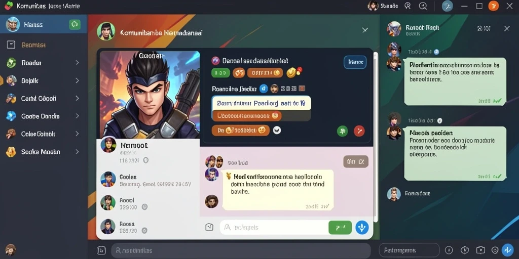 Tampilan menarik dengan banyak pilihan permainan.