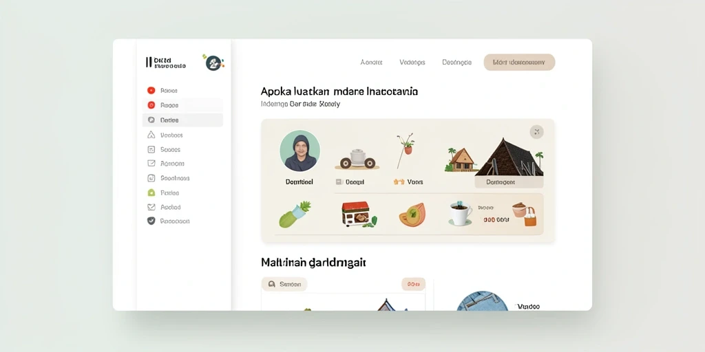 Tampilan antarmuka yang ramah pengguna