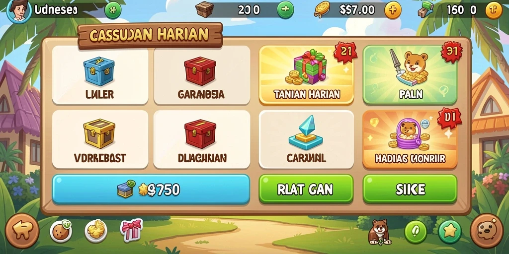Tampilan antarmuka yang menarik dan mudah dinavigasi.