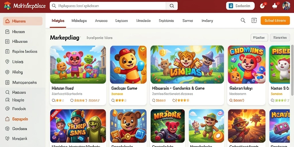 Screenshot menunjukkan karakter utama dalam aksi.