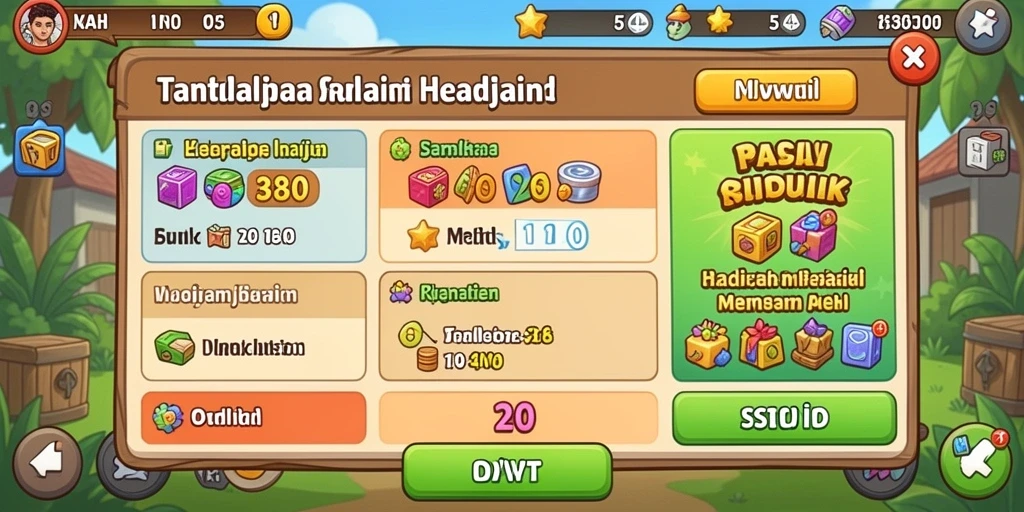 Tampilan awal aplikasi GOTO77 yang menarik dan intuitif.