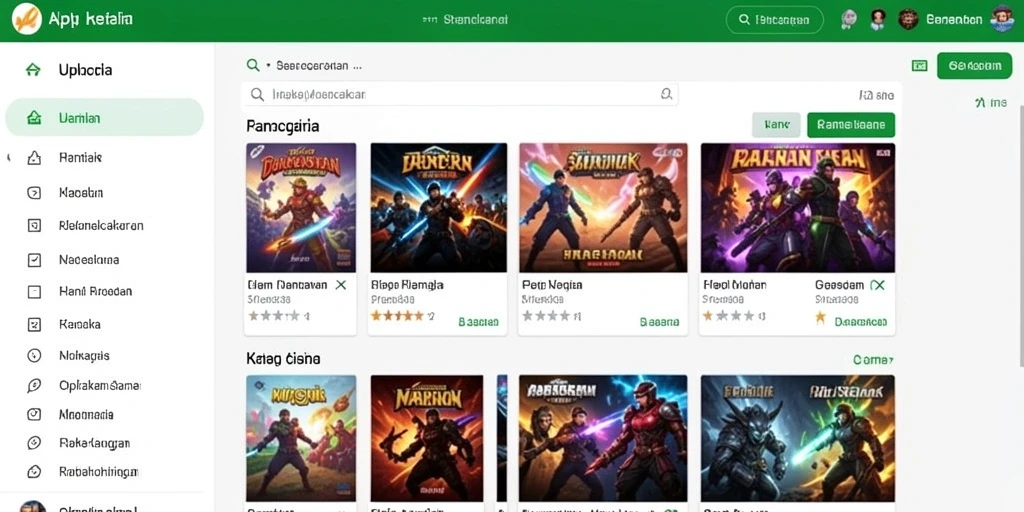 Tampilan antarmuka yang menarik dan mudah digunakan.