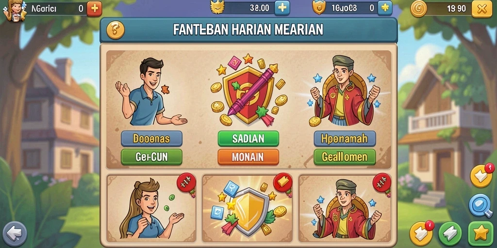 Tampilan antarmuka yang menarik dan mudah digunakan.