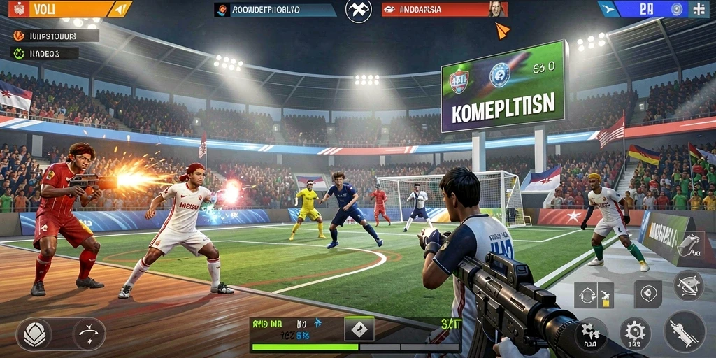 Tampilan awal yang menarik dan mudah dinavigasi.