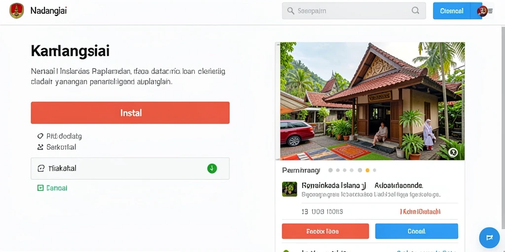 Tampilan antarmuka yang intuitif dan menarik.