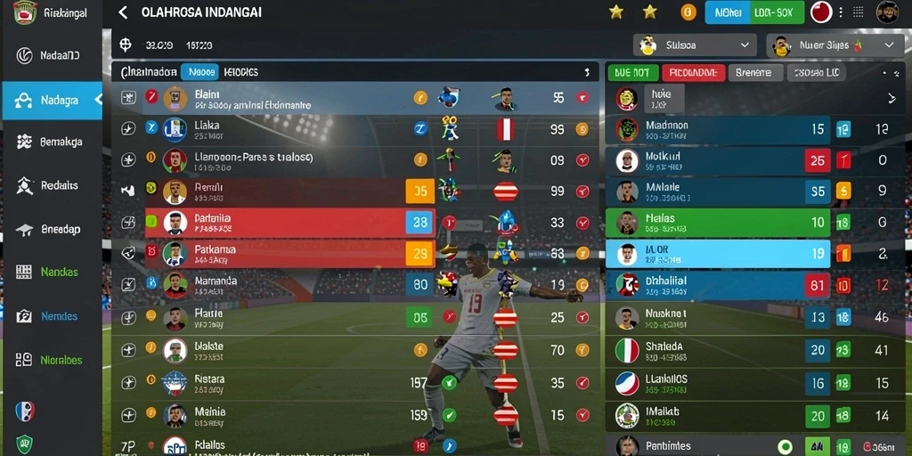 Tampilan awal permainan yang menggugah selera.